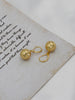 Bronze Ball Earrings Exquisite Light Luxury High Sense Versatile