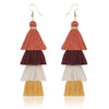 Women's Fashion Multi-layer Tassel Earrings