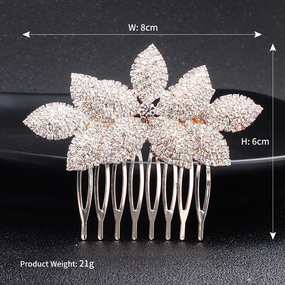 Bridal Hair Comb Hair Popular Rhinestone Korean Headdress Wedding Accessories