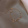 Fantasy Color Stone Glittering Diamond Star And Moon Bracelet