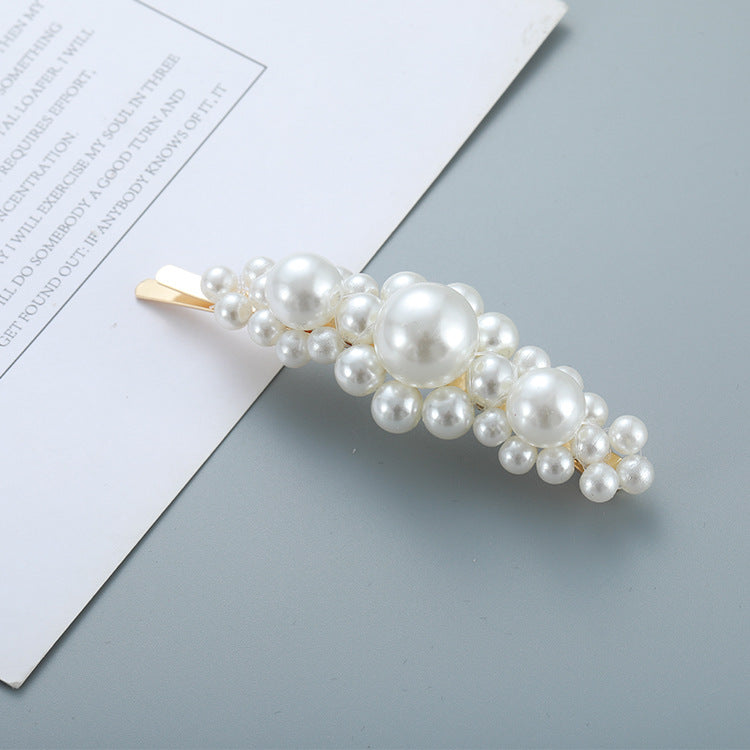 Korean Headdress with Pearl Hairpin