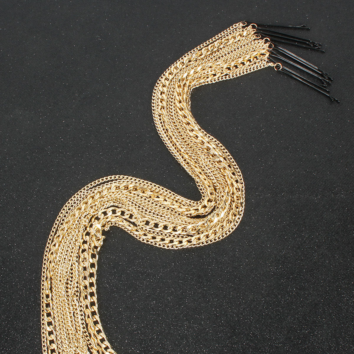 Women's Hair Chain Wave Fashion Headdress Hair Accessories Women