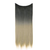 European And American One-piece Long Straight Hair High-temperature Fiber Micro Loop Hair Extensions