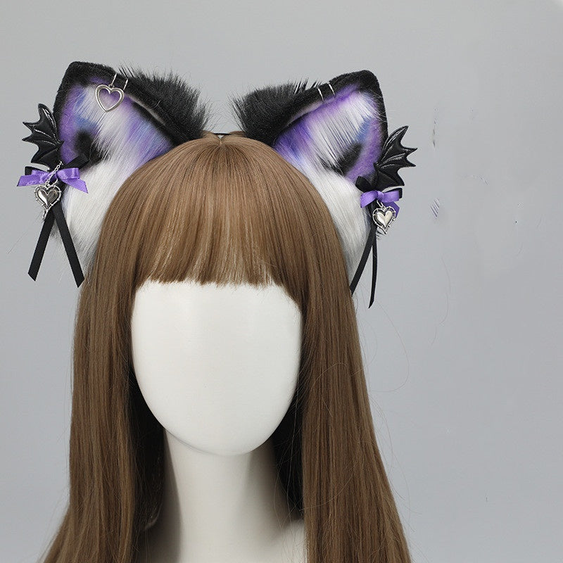 Headband Halloween Hundred Headdress Japanese Girls' Hair Accessories Dark Headband