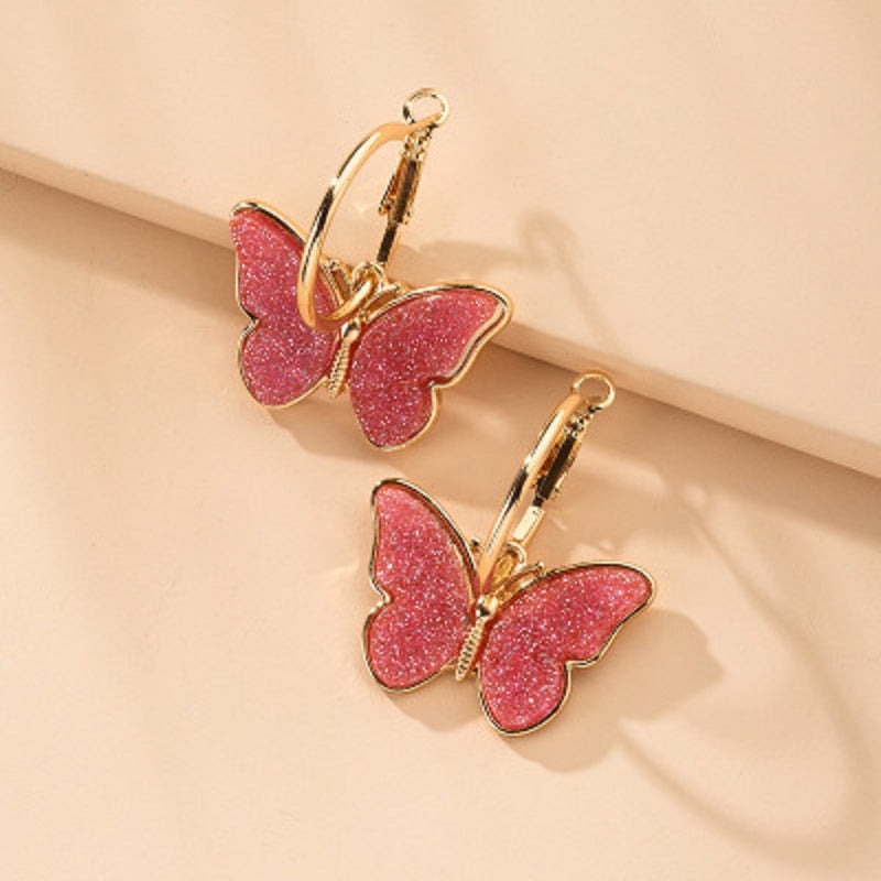 Unique Earring for Women Cute Three Mushroom Shape Sweet Gold Color Drop Earrings New Design Trendy Ear Jewelry