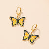 Unique Earring for Women Cute Three Mushroom Shape Sweet Gold Color Drop Earrings New Design Trendy Ear Jewelry