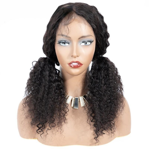 Brazilian Kinky Curly Lace Front Human Hair Wigs