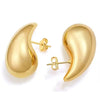 Roman Palace-style Lightweight Teardrop Highlight Earrings