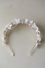 Bridal Simple Ceramic Flower Headband