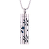 Cylinder Love Aromatherapy Pendant Perfume Essential Oil Stainless Steel Necklace