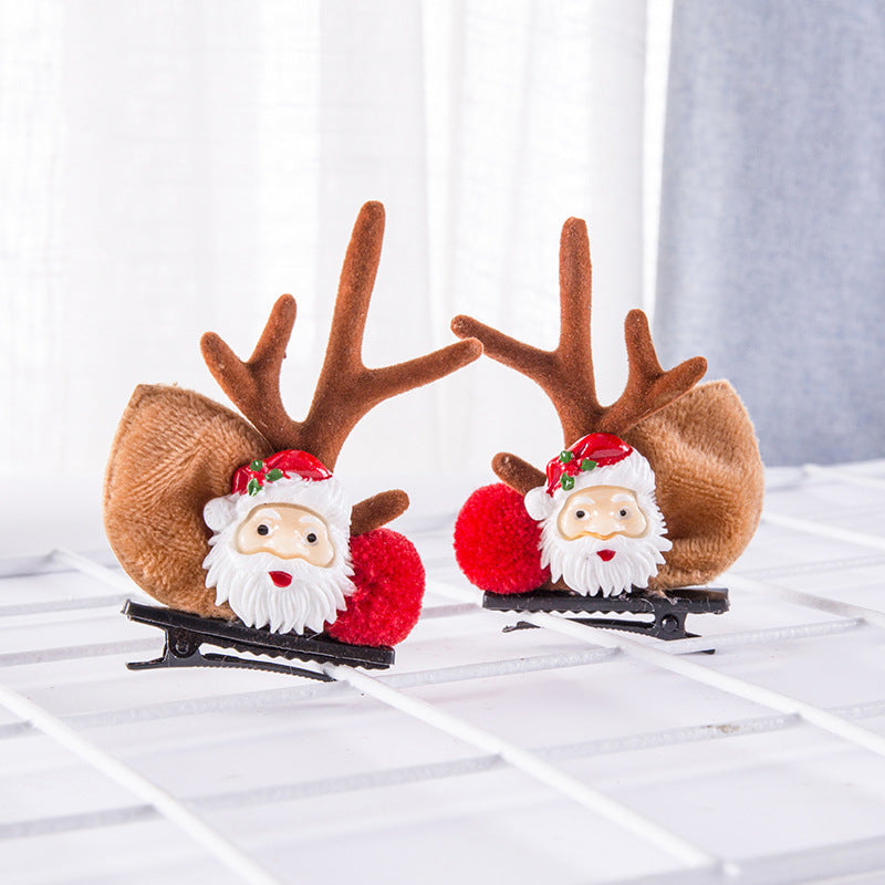 Christmas Antlers Christmas Children's Cute Hairpin