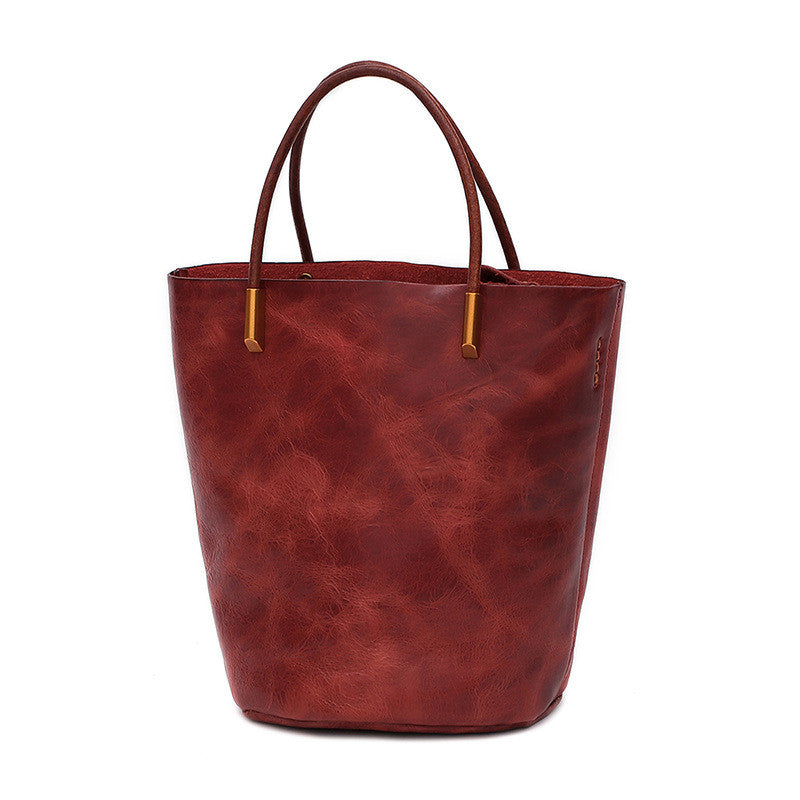 Women's Fashion Retro Large Capacity Portable Messenger Bag