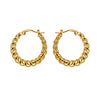 Versatile Circle French Vintage Twist Earrings