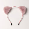 Cute Plush Bells Fox Cat Ears Headband