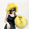 Imitation Raccoon Fur Punk Hat