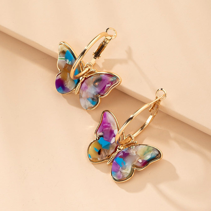 Unique Earring for Women Cute Three Mushroom Shape Sweet Gold Color Drop Earrings New Design Trendy Ear Jewelry