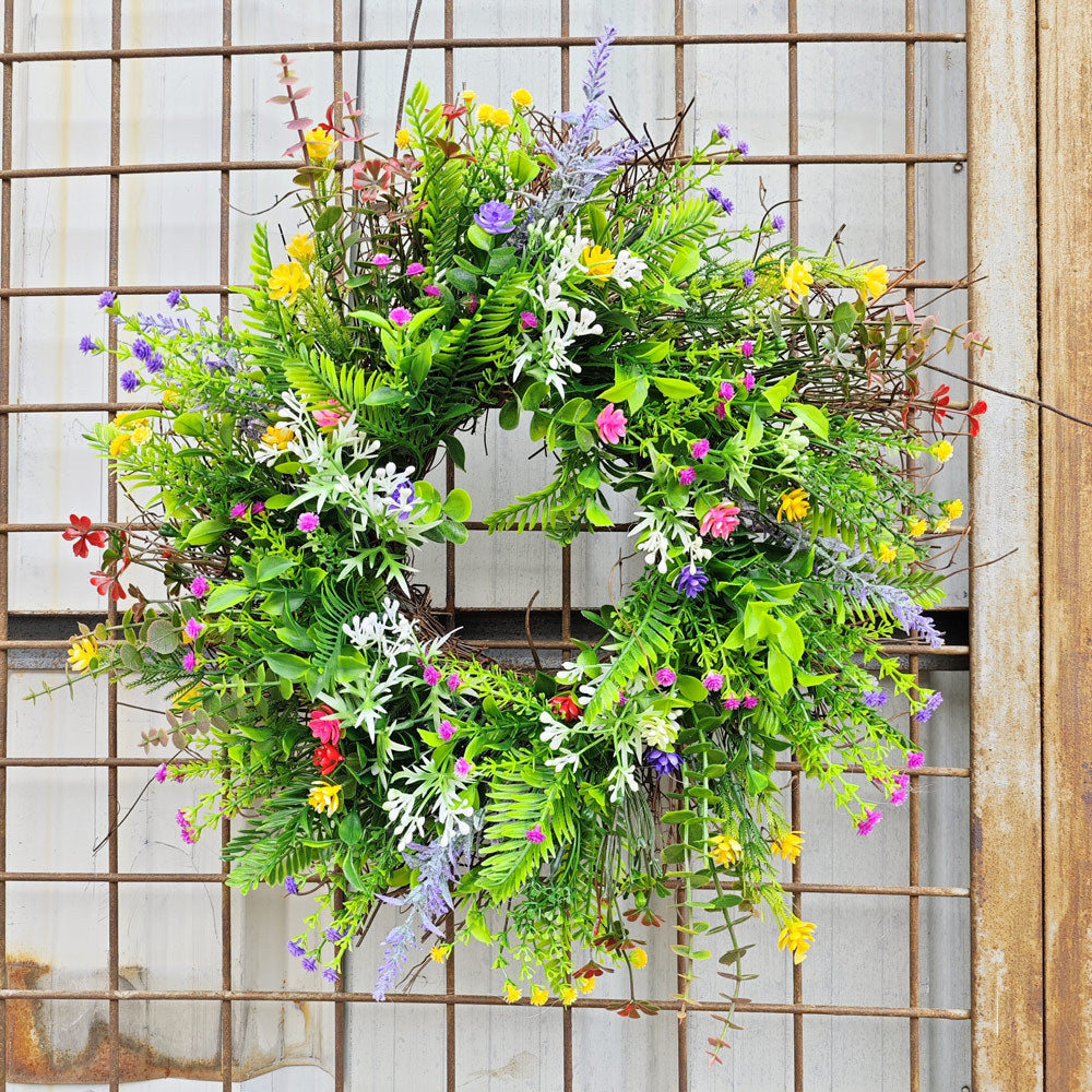 Fashion Simple Home Simulation Wildflower Wreath