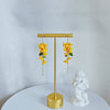 Vintage Osmanthus Flower Vine Earring Jewelry