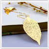 Cicada wings metal leaf vein bookmark chinese style