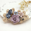 Handmade Bow Hair Accessories Barrettes Hair Ring Pearl Elegant Girl Headdress Flower