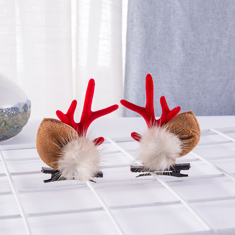 Christmas Antlers Christmas Children's Cute Hairpin