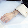 Vintage Grey Handcuff Chic Accessory