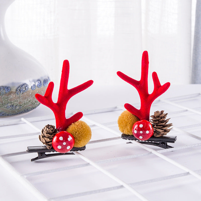 Christmas Antlers Christmas Children's Cute Hairpin