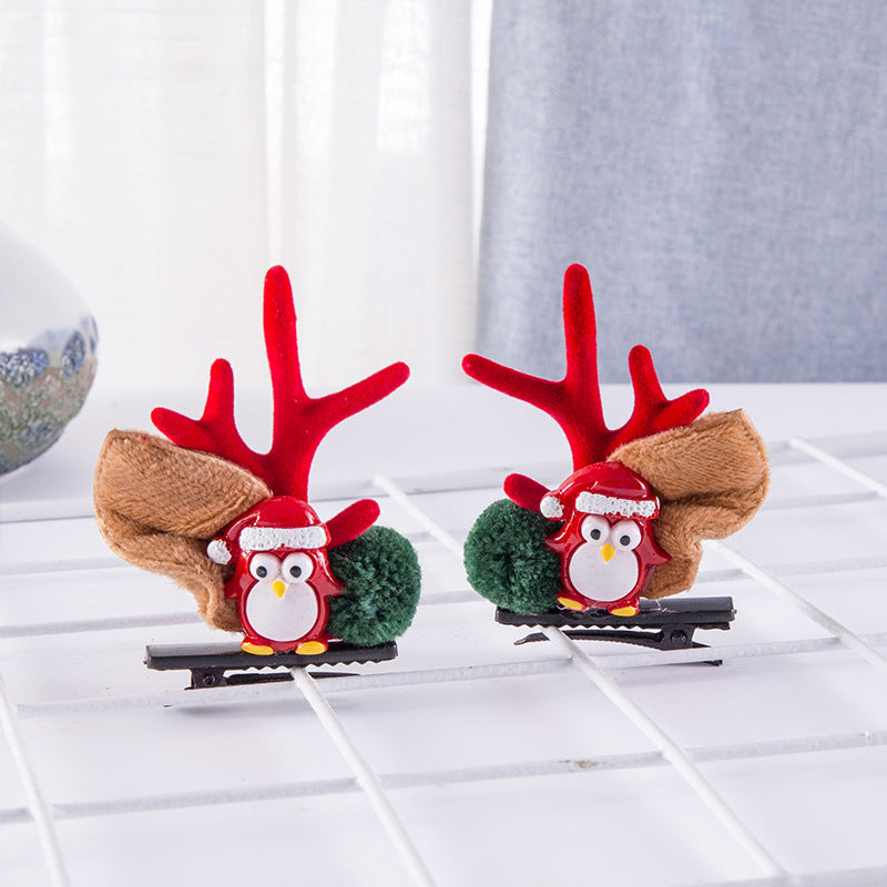 Christmas Antlers Christmas Children's Cute Hairpin