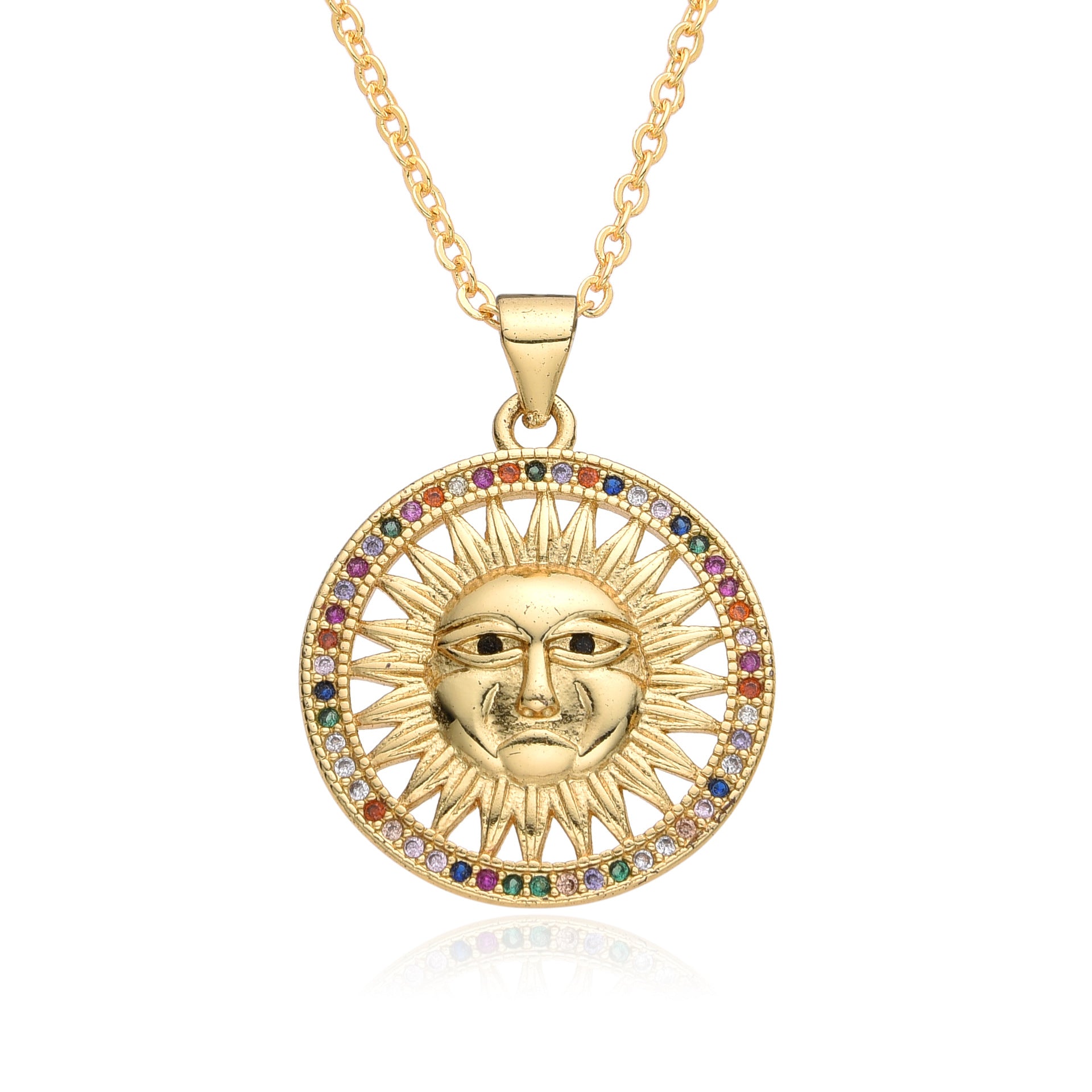 Fashion Personalized Sun Sunflower Women's Necklace