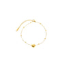 Women's Special-interest Design Titanium Steel 18K Gold Love Anklet