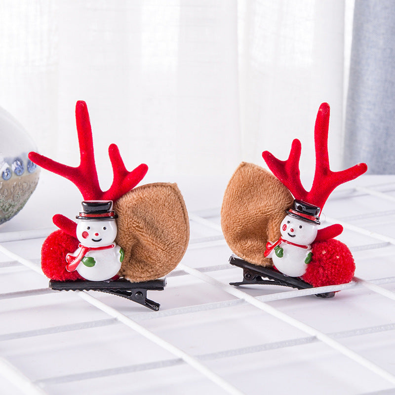 Christmas Antlers Christmas Children's Cute Hairpin