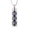 Cylinder Love Aromatherapy Pendant Perfume Essential Oil Stainless Steel Necklace