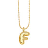 Ornament 26 English Letters Pendant Necklace Minority All-match Gold Plated Hip Hop Clavicle Chain