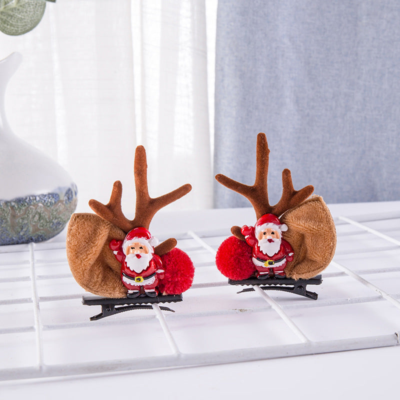 Christmas Antlers Christmas Children's Cute Hairpin