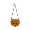 Brown Series Cute Furry Bear Messenger Bag For Girls