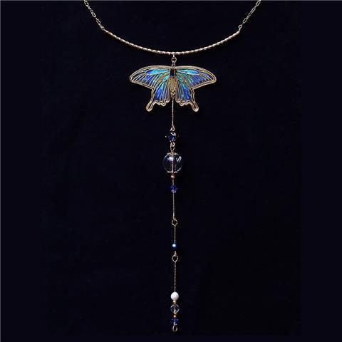 Niche Necklace Design Super Fairy Wings Cold