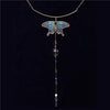 Niche Necklace Design Super Fairy Wings Cold