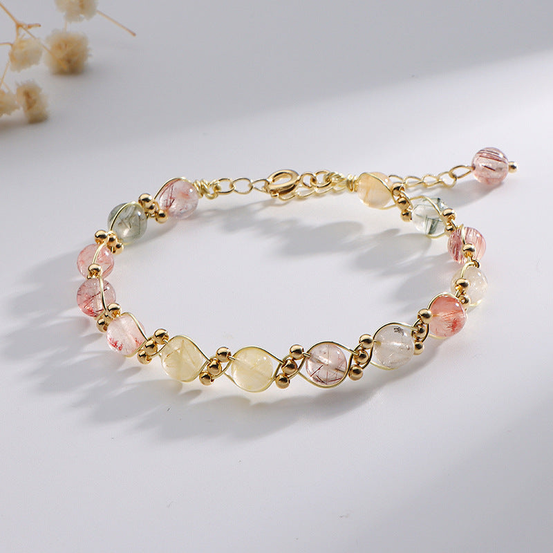 Korean Crystal Radiance Bracelet