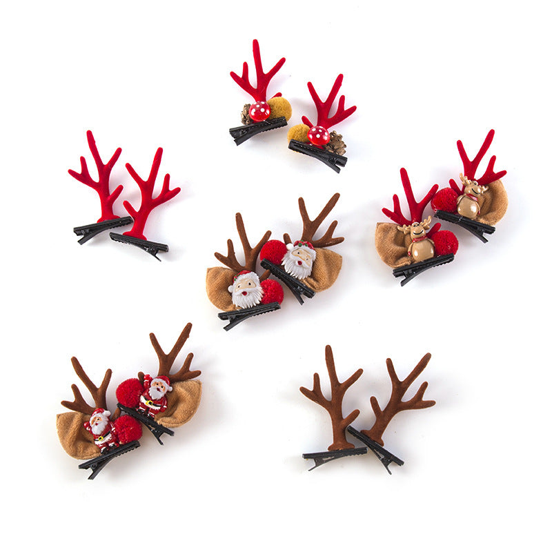 Christmas Antlers Christmas Children's Cute Hairpin