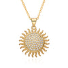 Fashion Personalized Sun Sunflower Women's Necklace