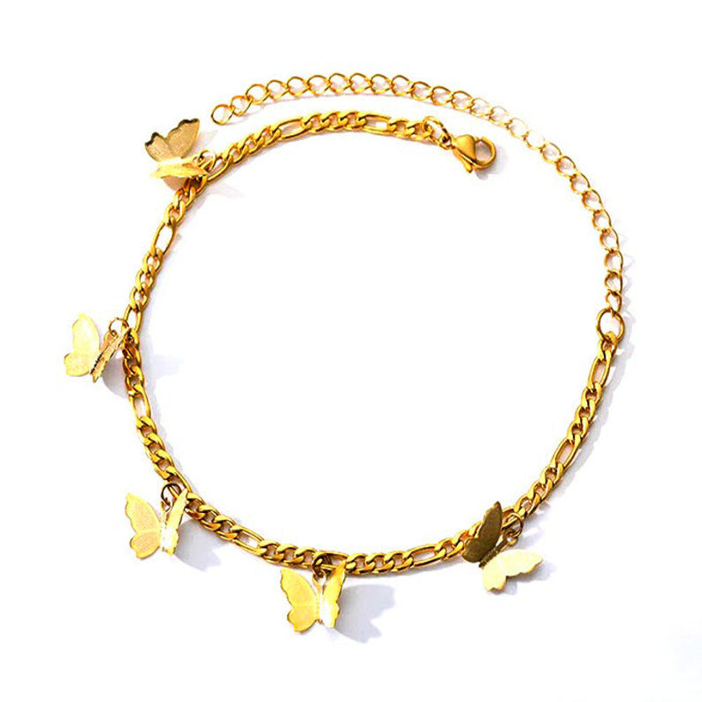 Butterfly Simple Anklet