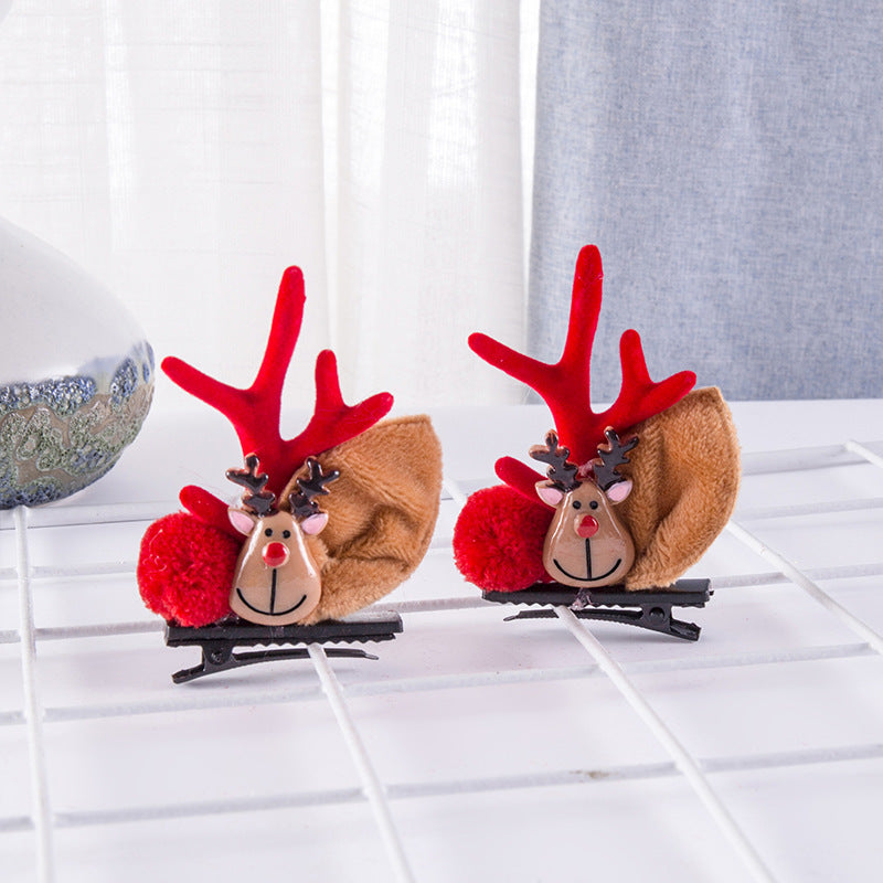 Christmas Antlers Christmas Children's Cute Hairpin