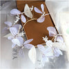 Bridal Headdress Head Flower Wings Super Fairy Hair Band Earrings Hair Accessory Set