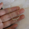 S925 Silver Plating 16k Gold Necklace Female