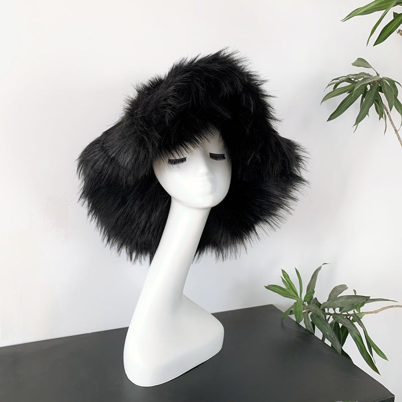 Imitation Raccoon Fur Punk Hat