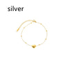 Women's Special-interest Design Titanium Steel 18K Gold Love Anklet