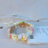 Handmade Minimalist Plastic Floral Headband Garland