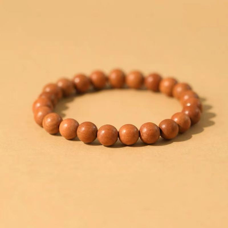 Peach Wood Bracelet Women's