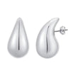 Roman Palace-style Lightweight Teardrop Highlight Earrings